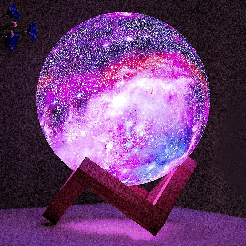 Lâmpada da Lua em Impressão 3D com Carregamento USB