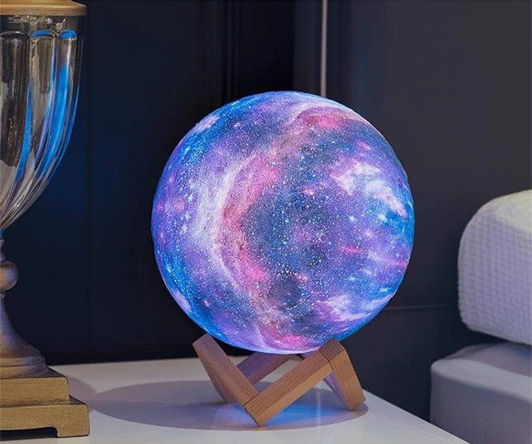 Lâmpada da Lua em Impressão 3D com Carregamento USB
