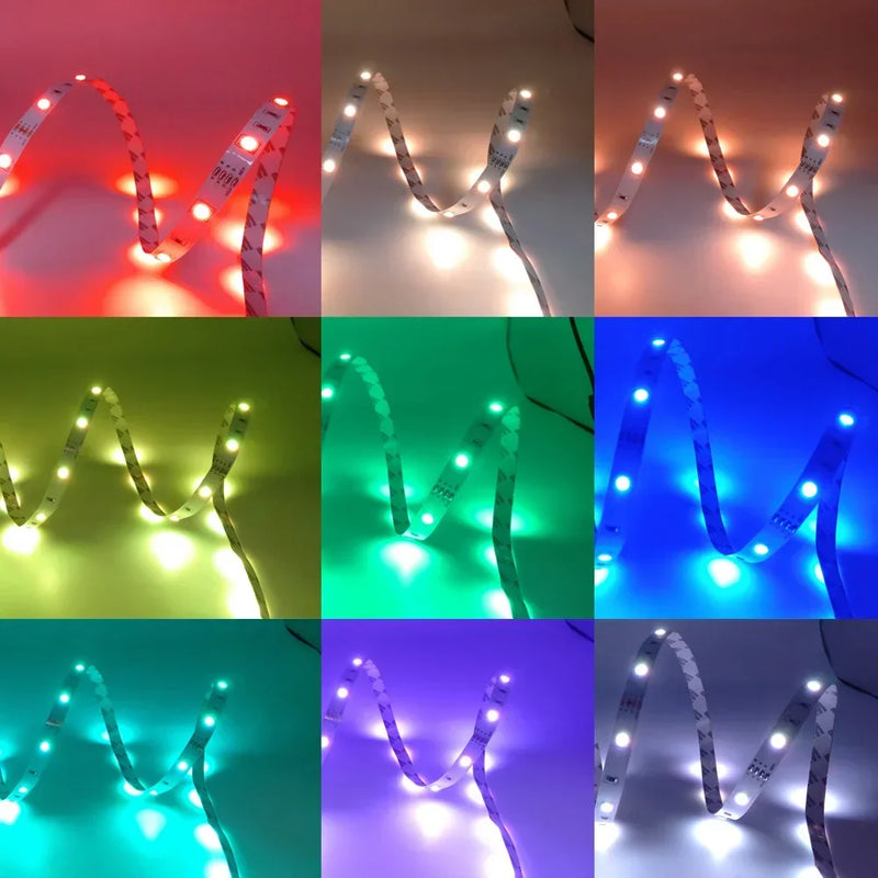 Led Strip Light / Led 5050 Rgb / Bluetooth, Wifi, App e Controle Remoto / Led luz quarto 1-10M