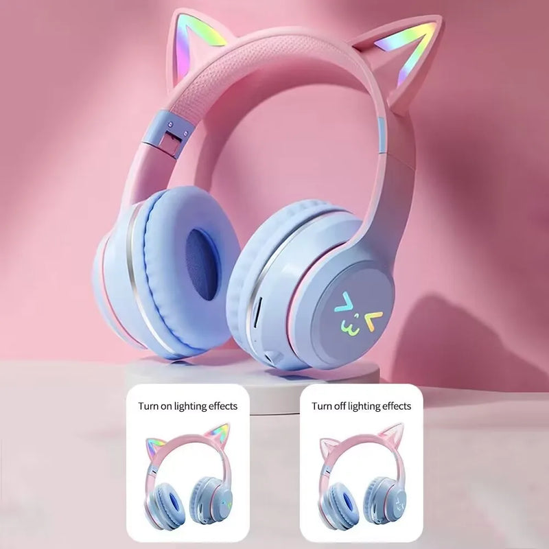 Fones Orelha De Gato RGB