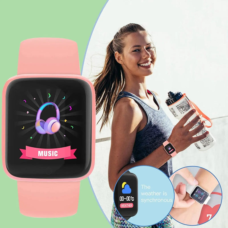 Smartwatch D20 / multifuncional para homens e mulheres