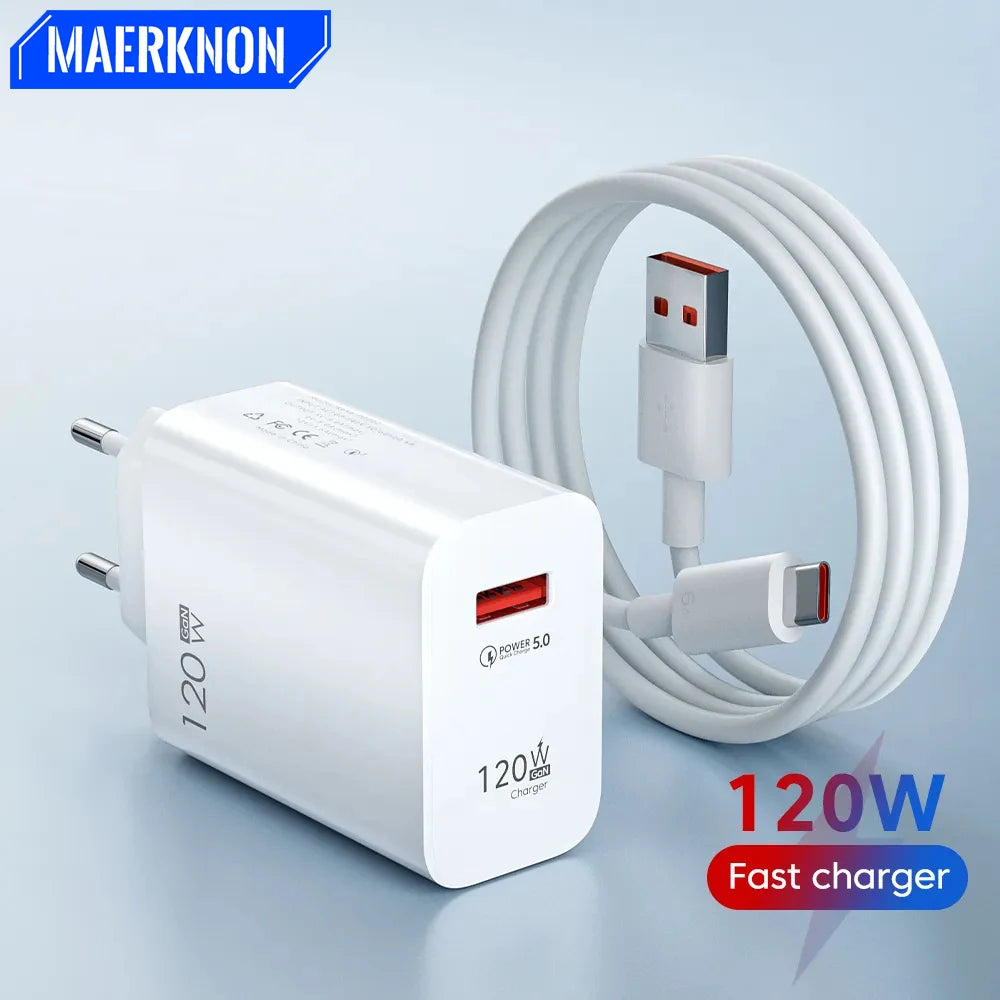 Carregador / 120W USB 3.0/ Tipo-C